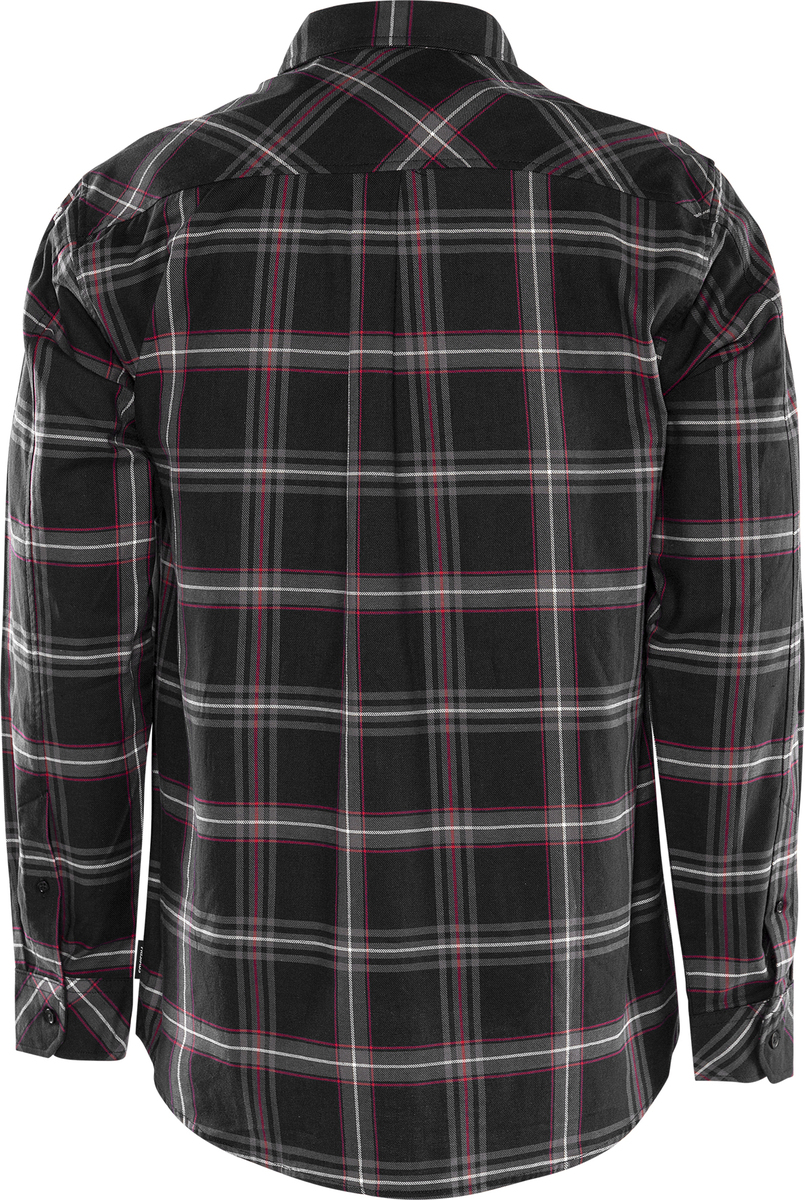 FLANELLSKJORTA 7421 MSF SVART STL 2XL