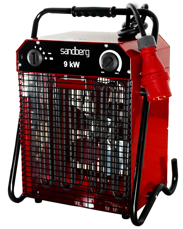 Värmefläkt 9 kW 400V 0/fläkt/4500/9000W