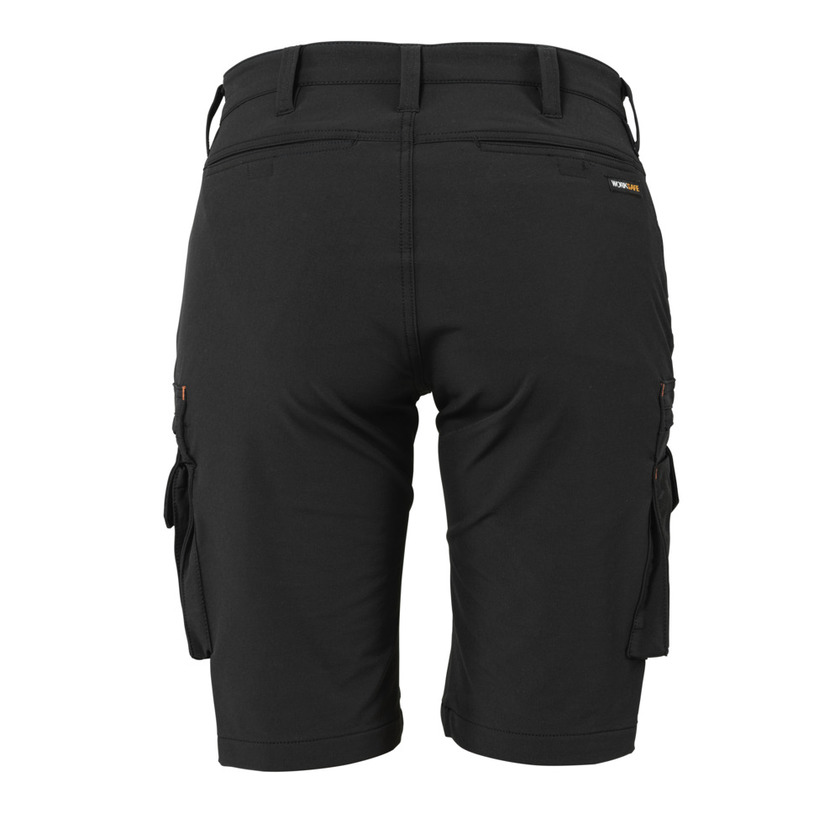 Shorts fullstrech svart C38 dam Worksafe