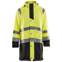 Regnrock Varsel Level 1 Varselgul/Svart S