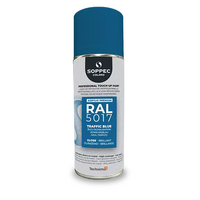 Industrial top coat Akryl RAL  5017 trafikblå 400 ml