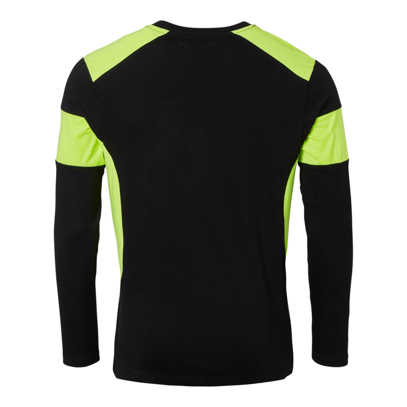 T-shirt 212 l.ä svart/gul XS