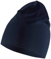 Cotton beanie Mörk Marinblå on 95% cotton, 5% elasthane, piqu