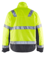 Varseljacka vinter Varselgul/S vart XXXL