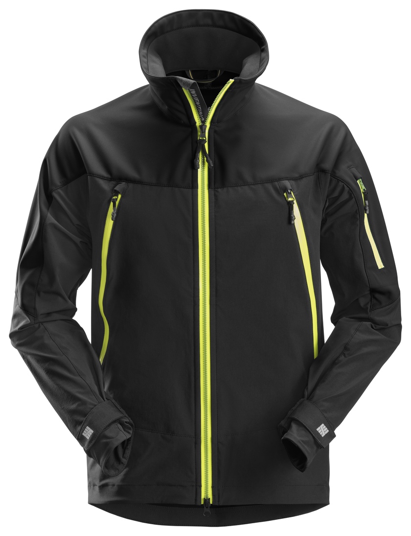 Jacka SoftShell FW Svart/Neong ult Stl: L