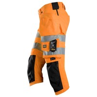 Piratbyxa stretch HF kl 2 Vars elorange/Svart Stl 50