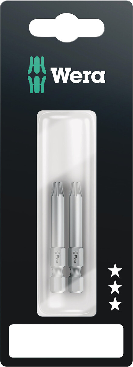 867/1 SB TORX® Bits, TX 25 x 5 0 mm, 2 delar