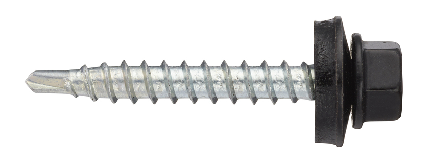 Farmarskruv trä svart 4,8x60mm utv. 150p VSB
