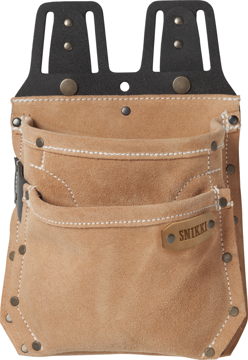 MATERIALFICKA 9303 LTHR BRUN STL ONESIZE