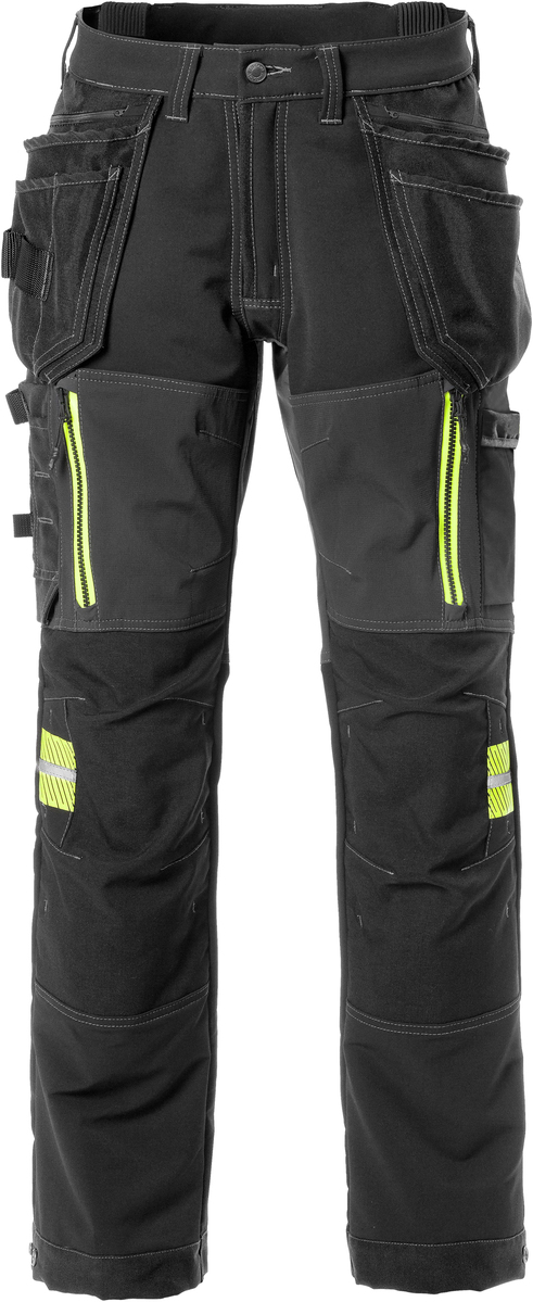BYXA STRETCH HANTVERK 2566 STP SVART STL C52