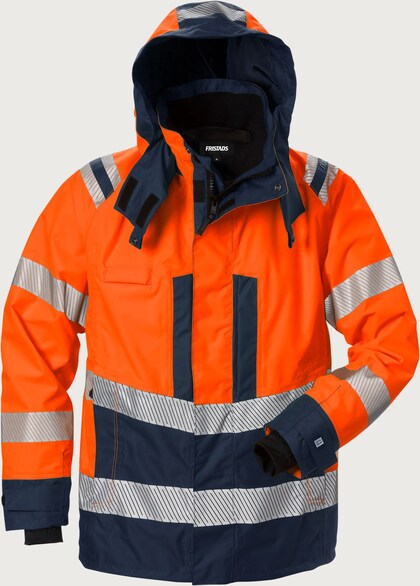SKALJACKA VARSEL 4515 GTT VARSELORANGE/MARINBLÅ STL XS