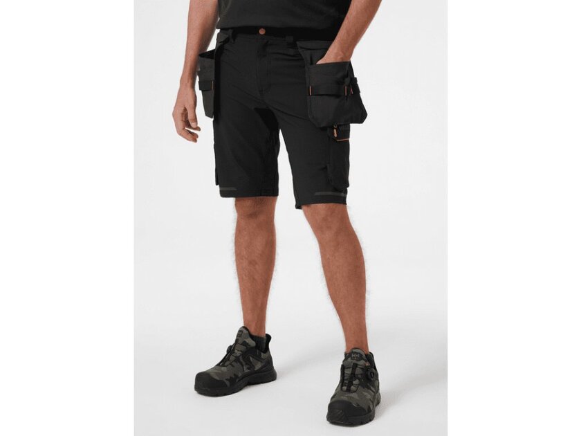 HANTVERKSSHORTS KENSINGTON SVART C56