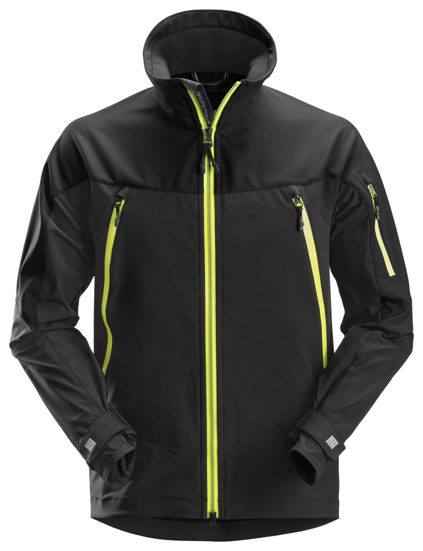 Jacka SoftShell FW Svart/Neong ult Stl: M