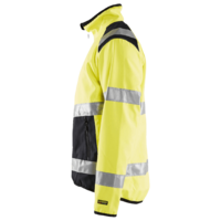 Varseljacka Softshell Varselgul/Svart XXL