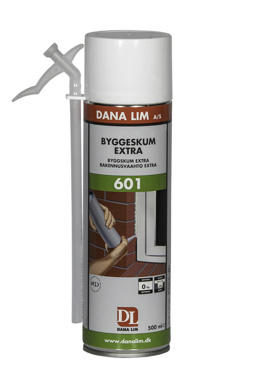 Fogskum Bygg extra 601 500ml ISOCYANATFRITT Dana Lim