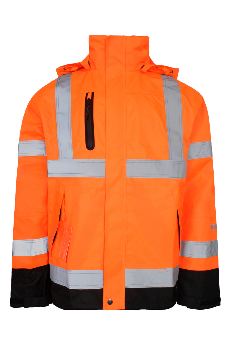 FOX Arbetsjacka 3XL Hi-Viz ora Hi-Viz Orange/Svart 3XL