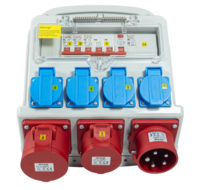 Byggplatscentral 32A IP44