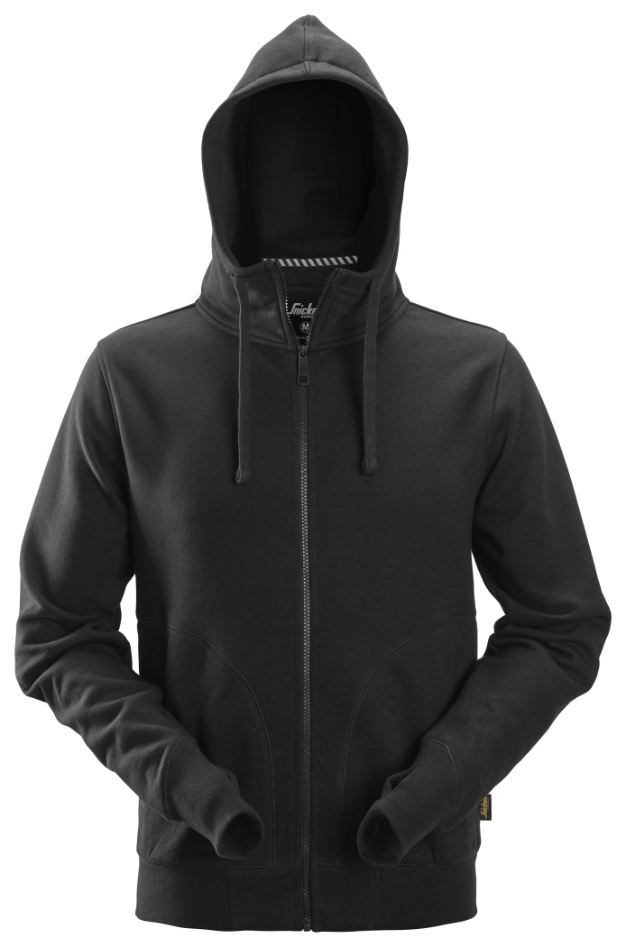 Hoodie full zip AW Svart Stl:  S