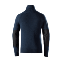 Tröja 1/2 Zip, Ull Marin Stl:  S