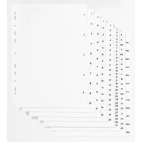 PÄRMREGISTER PLAST 1-20