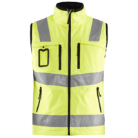 Hi-Vis Softshellväst Varselgul XL