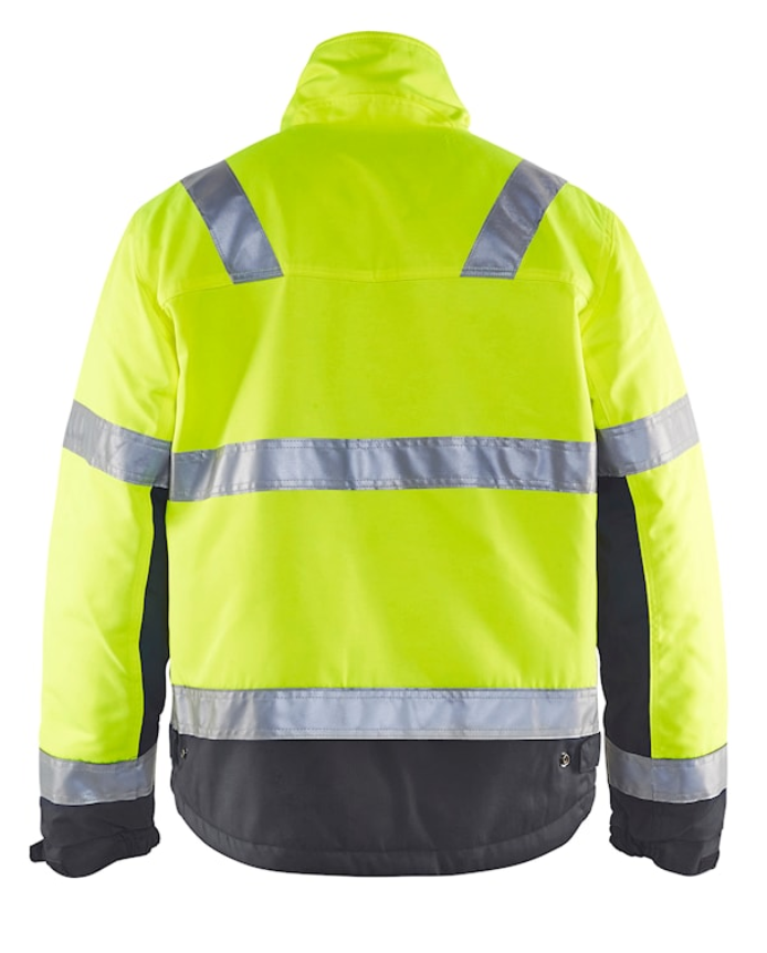 Varseljacka vinter Varselgul/S vart XXXL