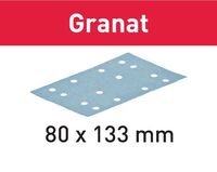 SLIPPAPPER STF GRANAT 80X133 K40 10ST