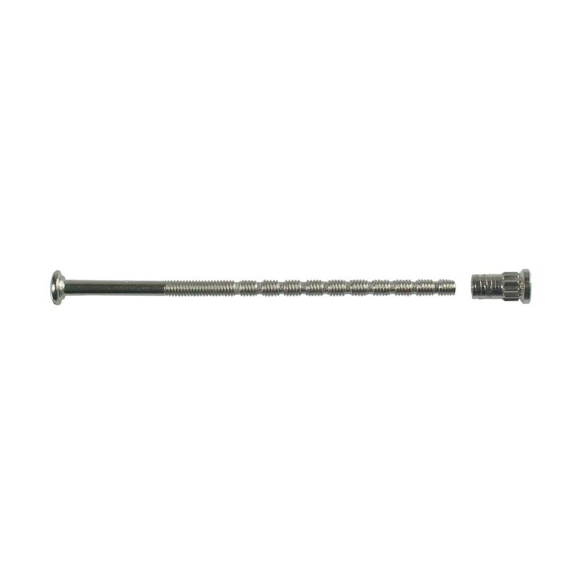 Tryckeskruv nickel M4x90mm 2+2p Bårebo