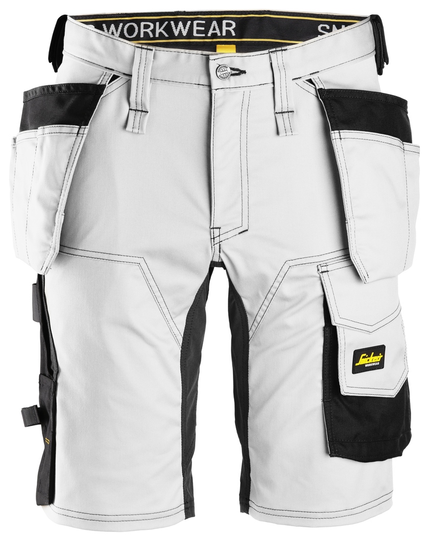 Shorts Stretch HF AW Vit/Svart  Stl: 048