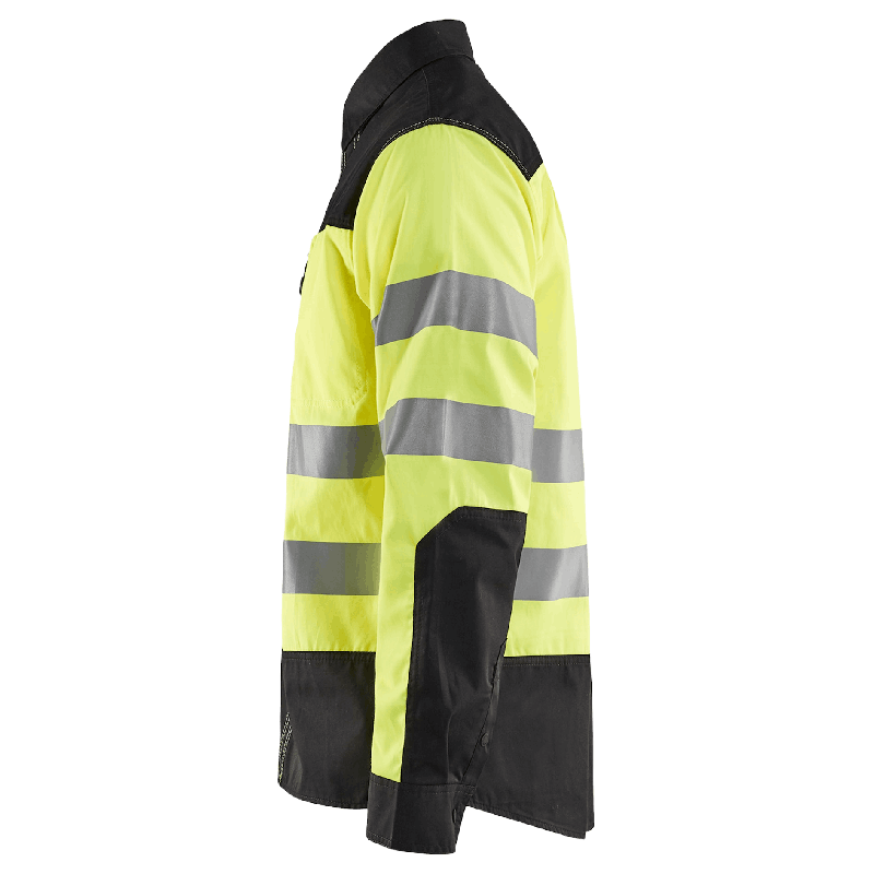 Varselskjorta Varselgul/Svart XXXL