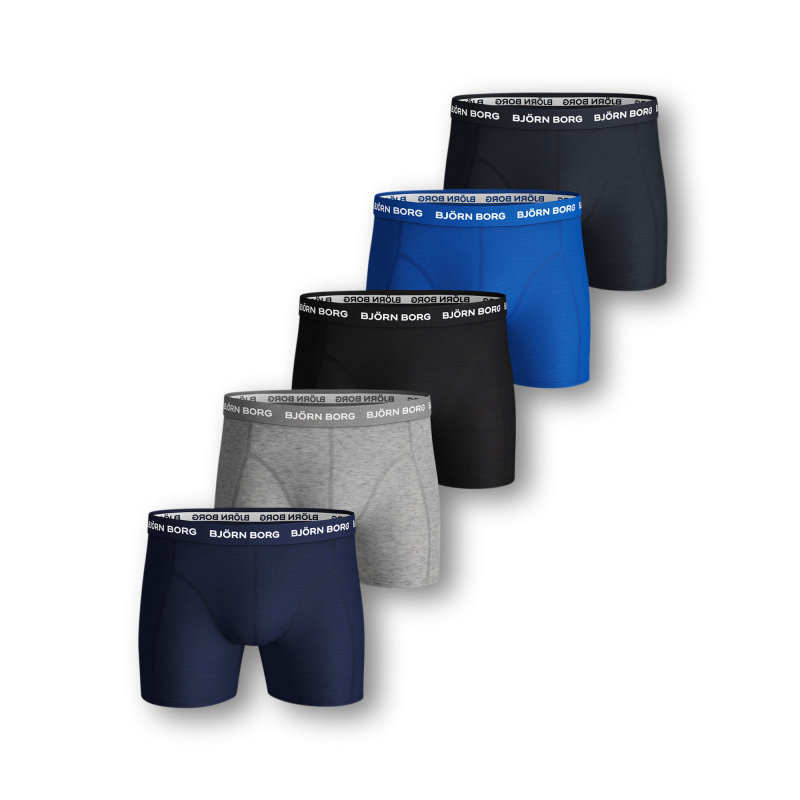 Boxer BB cotton 5-p  /S  underwear Björn Borg