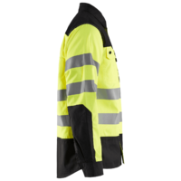 Varselskjorta Varselgul/Svart XXXL