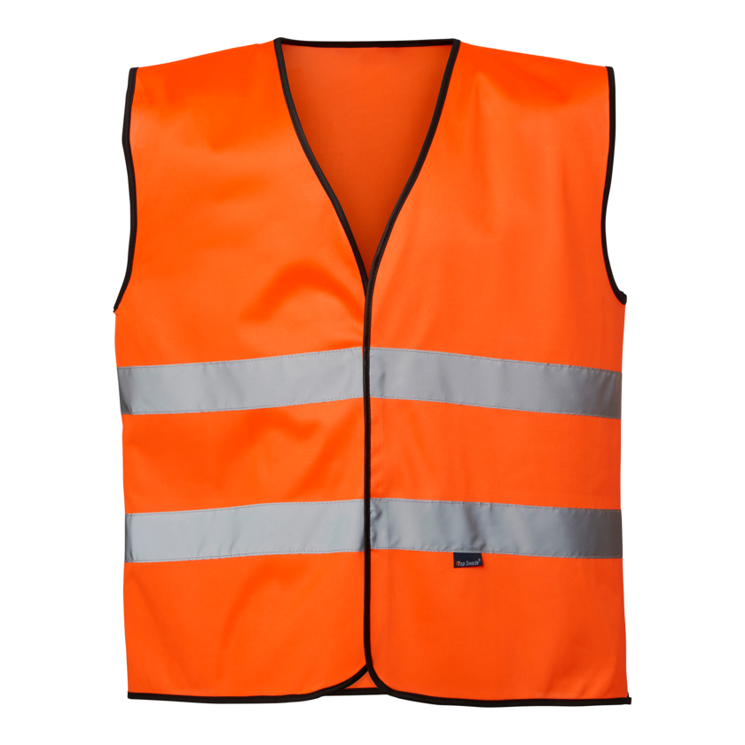 Varselväst orange klass 2 One size
