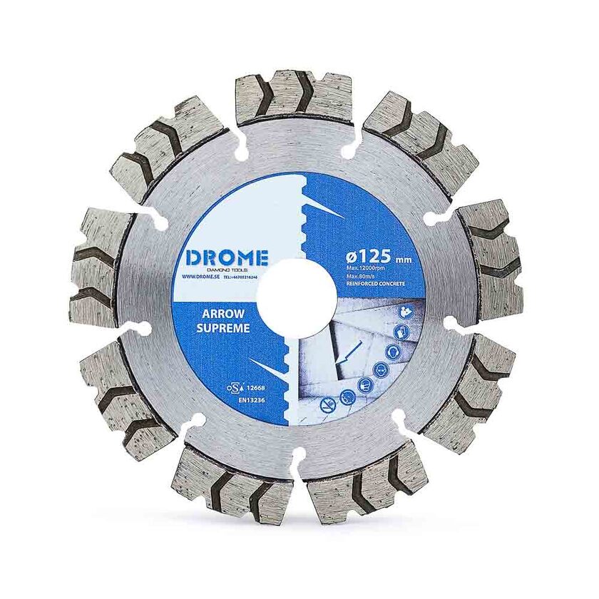 Diamantklinga Arrow 125x22,23 Universal