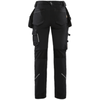 Hantverksbyxa 4-vägsstretch X1900 Dam Svart D20