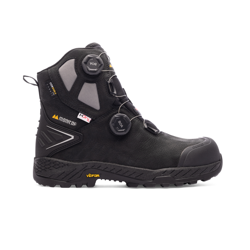 Arctic Mid Safety Boot Black,48