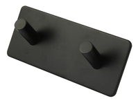 DUBBELKROK ODIN MILLERS SVART SJÄLVHÄFTANDE 120X50MM