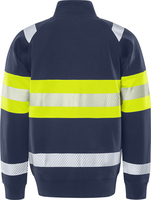 JACKA 7531 GKC SWEATSHIRT VARSEL KL 1 GUL/MARIN STL XL