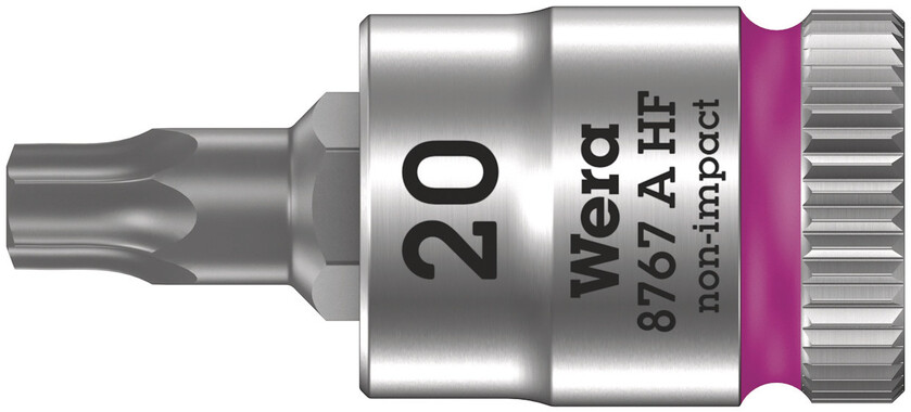 8767 A HF TORX® Zyklop bitshyl sa med 1/4"-fattning, med håll