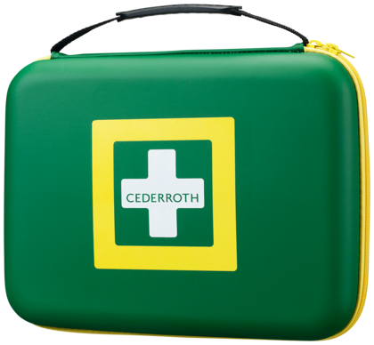 FÖRSTA HJÄLPEN-VÄSKA, CEDERROT H FIRST AID KIT LARGE