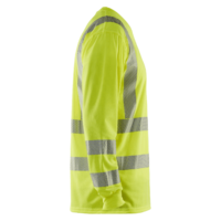 UV-skyddad långärmad varsel-T-shirt Varselgul XXXL
