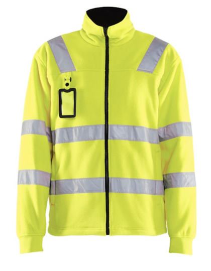 Fleecejacka varsel Gul M 100% Polyester,  fleece one si