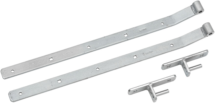 HAKGÅNGJÄRN MED HAKE MILLERS E LFÖRZINKAD 750X40X8MM