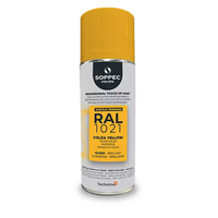 Industrial top coat Akryl RAL 1021 rapsgul 400 ml