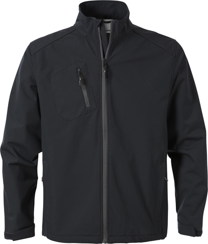SOFTSHELLJACKA 1476 SBT SVART STL M