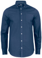 Hansville Shirt Men Blue Oxfor 4XL