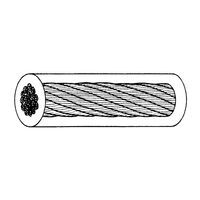 STÅLLINA 2/3 MM PVC GALV 100M