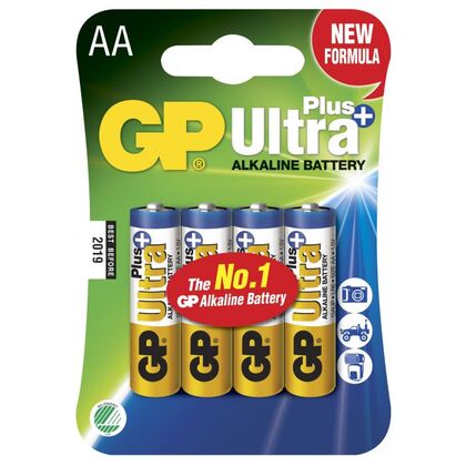 BATTERI ULTRA+ LR6 4-PACK LR6/AA