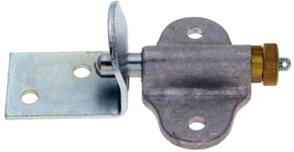 Boxlås vinklat slutbleck alu 117x99mm