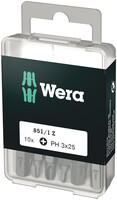 851/1 Z DIY-bits, PH 3 x 25 mm , 10 delar